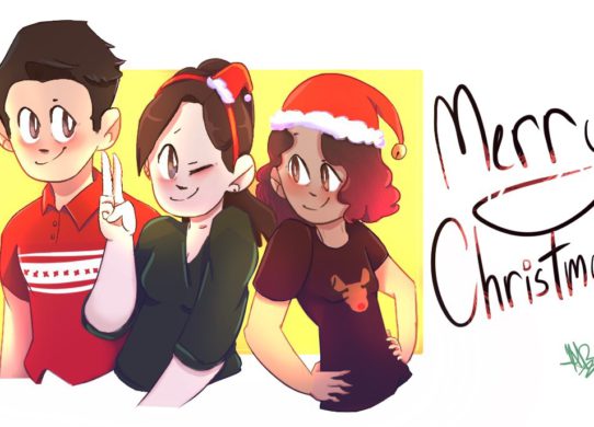 Merry Christmas drawing