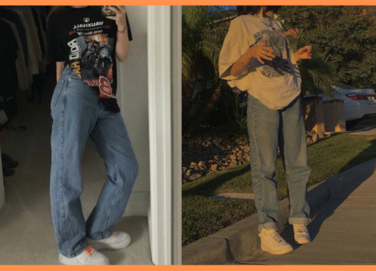 Fashion trends - baggy clothes