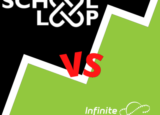 School Loop Versus Infinite Campus poster.