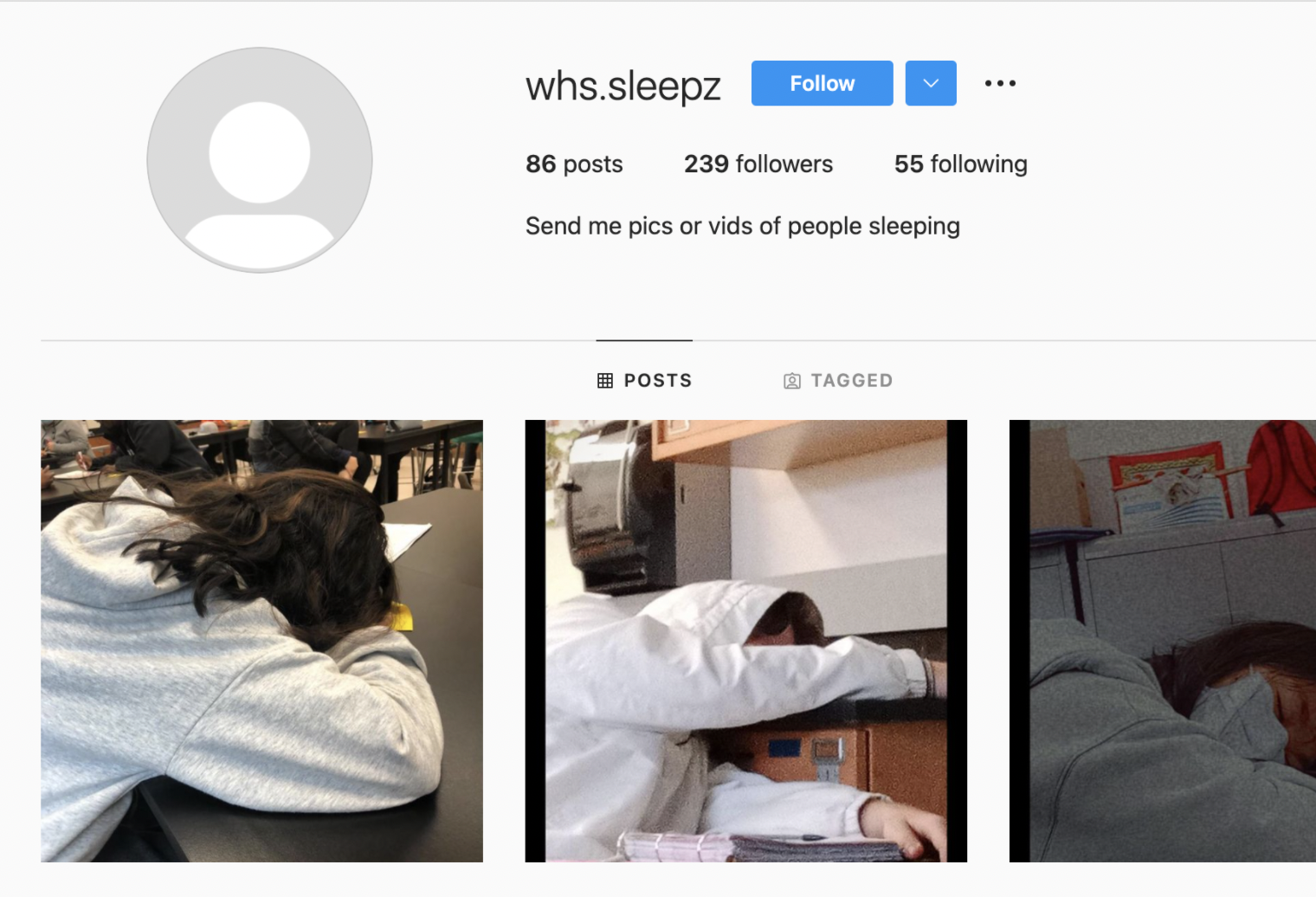 @whs.sleepz Instagram page.